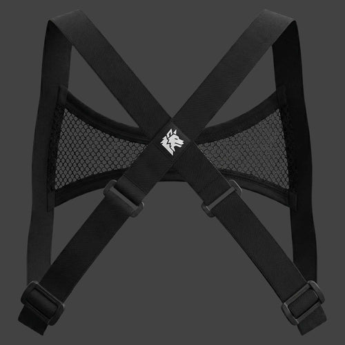 Arnés con red color negro vista trasera ALEPADRON