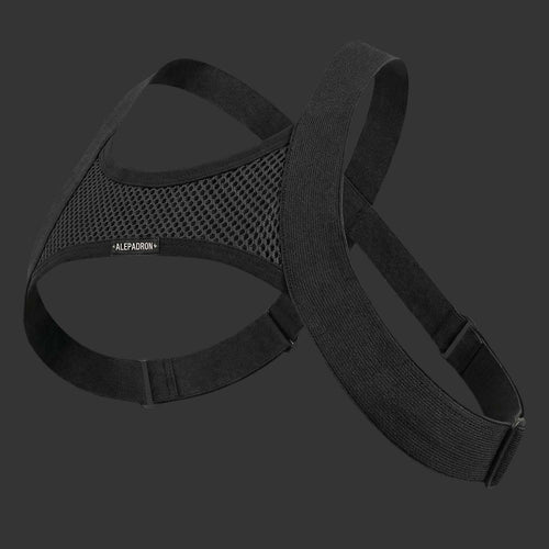 ARNES CON RED HOMBRE color oscuro de diseno industrial. Vista frontal y detalles de confeccion. Alepadron Indumentaria Masculina.