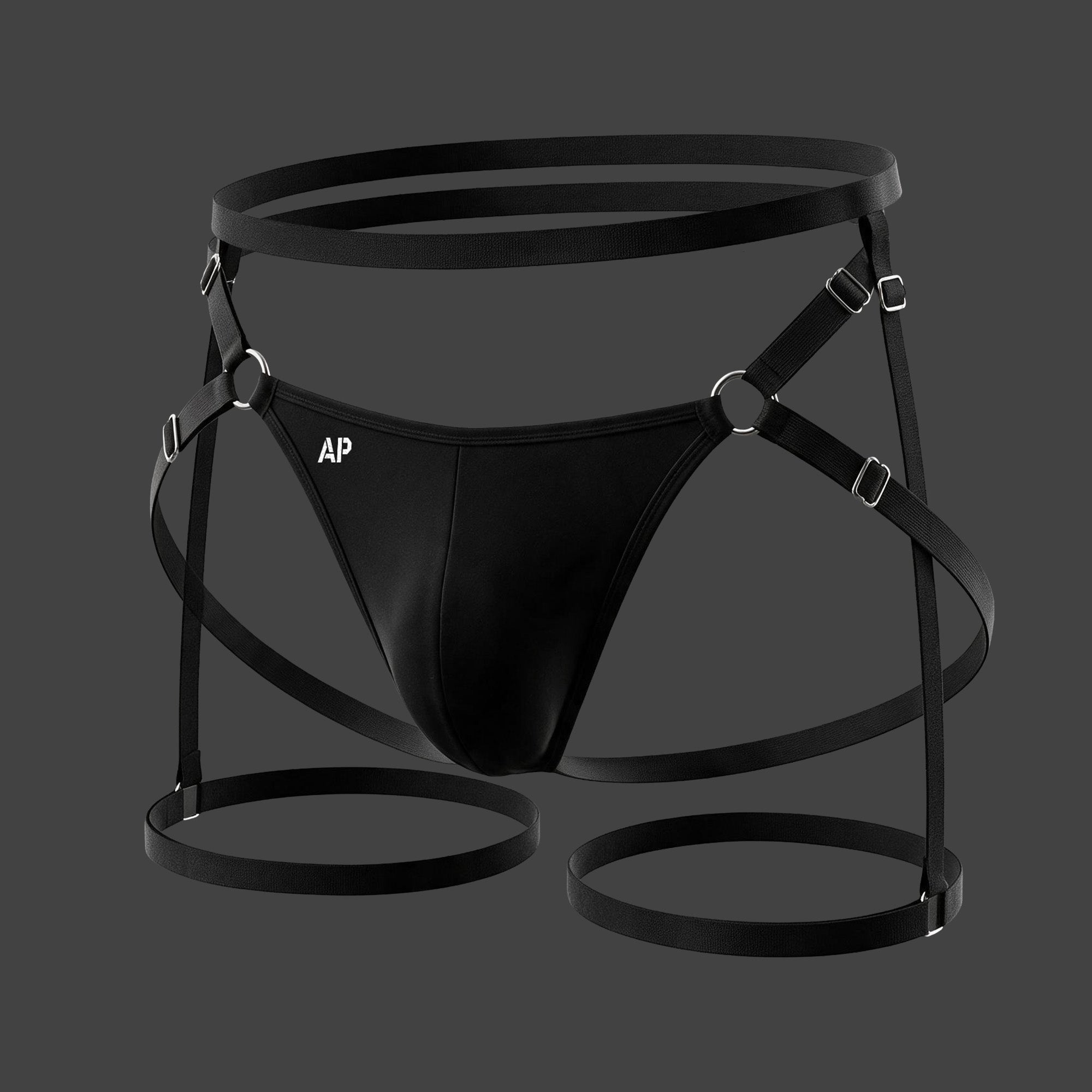 Set arnés y suspensorio ARROW CAGE