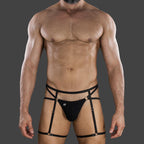 Set arnés y suspensorio ARROW CAGE