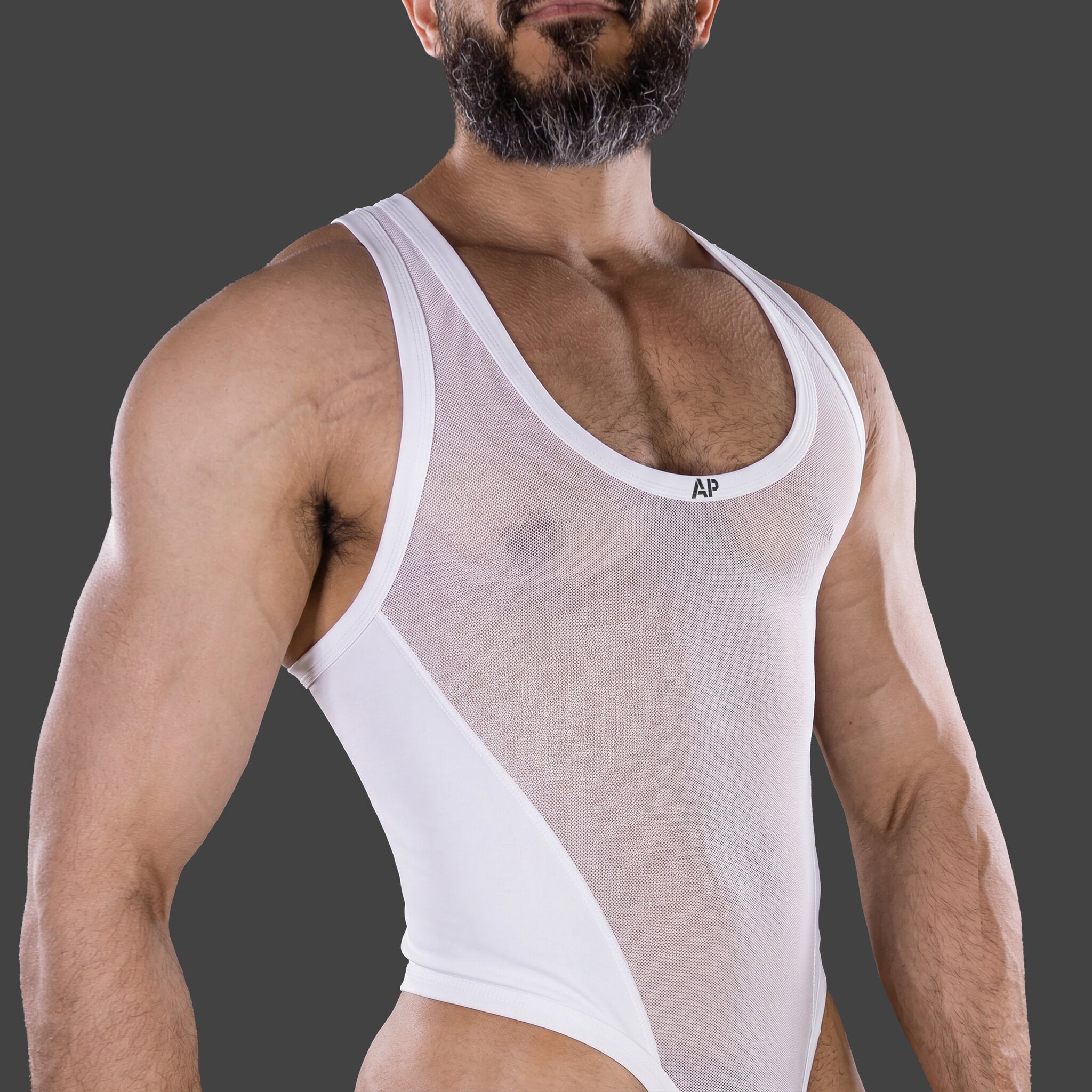 Body transparente hombre