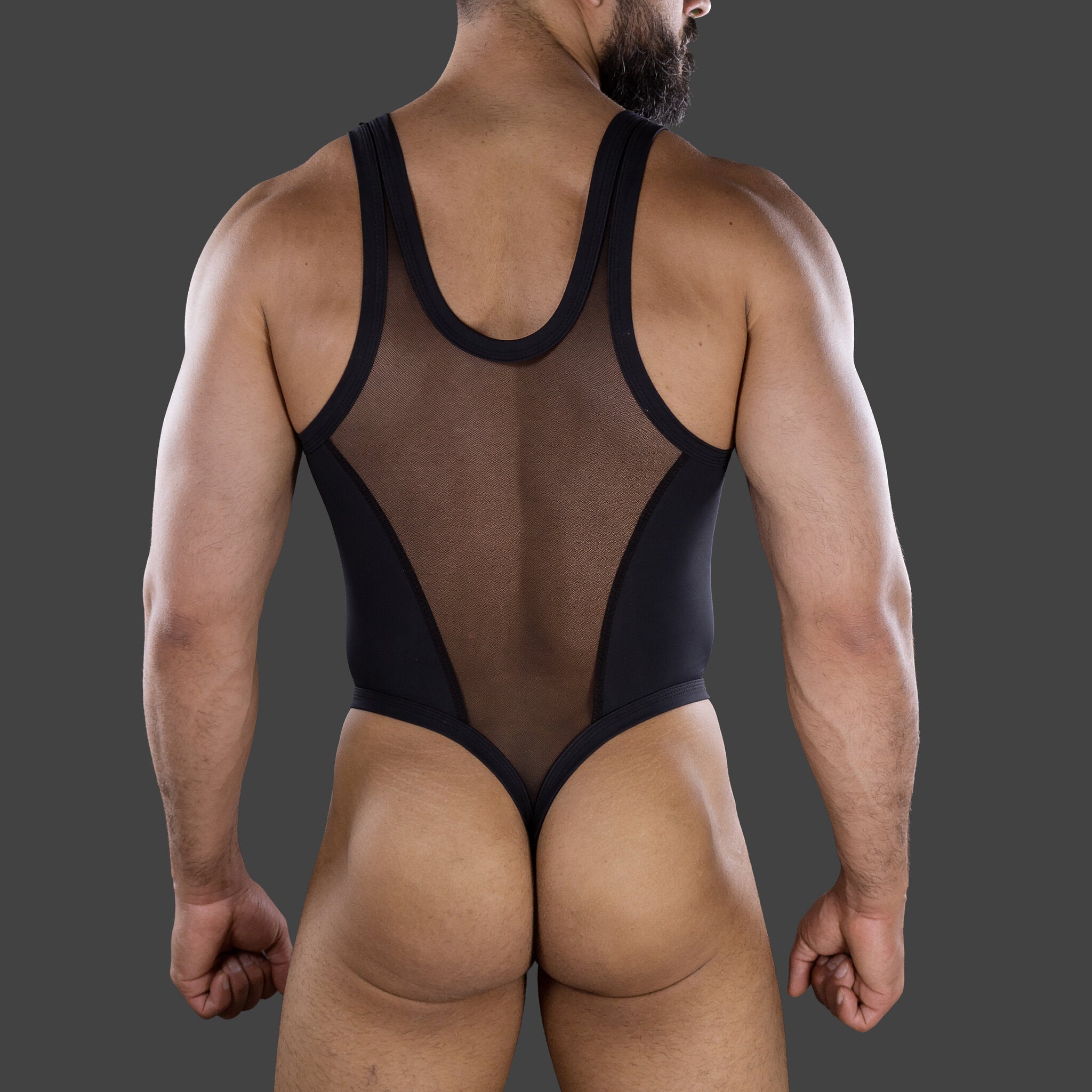 Body transparente hombre