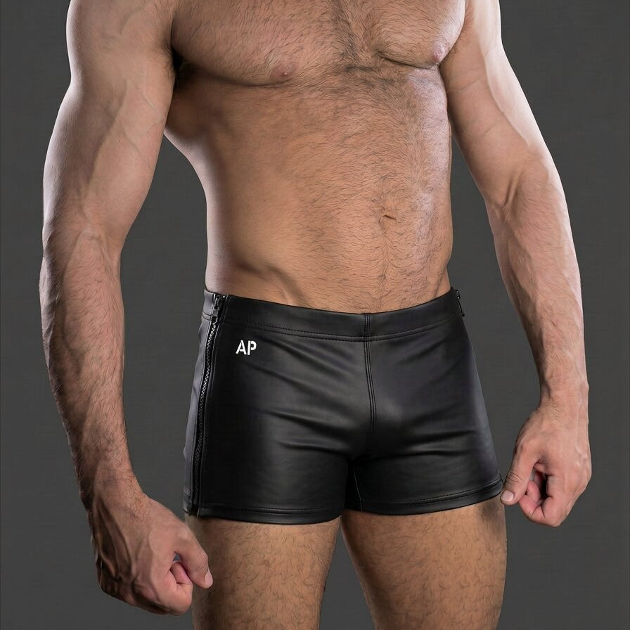 Short cuerina ZHIPER lateral