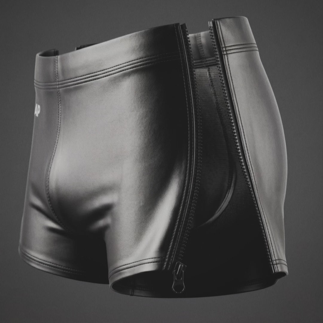 Short cuerina ZHIPER lateral