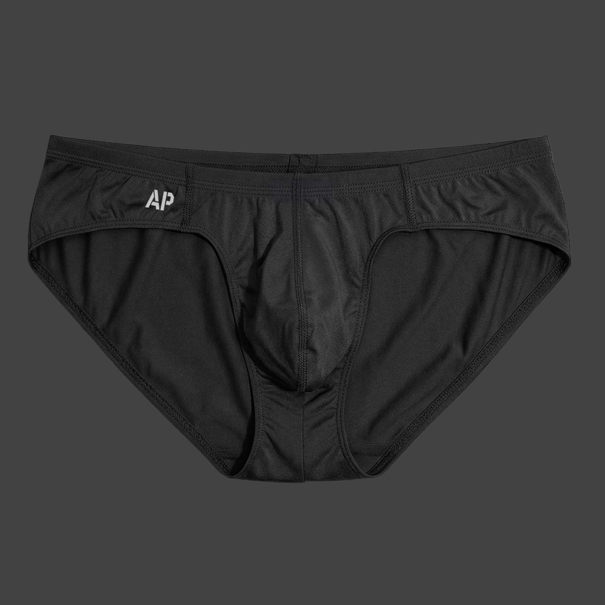 Slip clásico color negro para hombre ALEPADRON